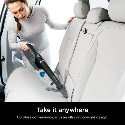 Shark UltraCyclone Cordless Handheld Vacuum, Pet-Friendly, Multi-Surface, Lightweight, with Cleaning Tools, CH950WM Black & Blue