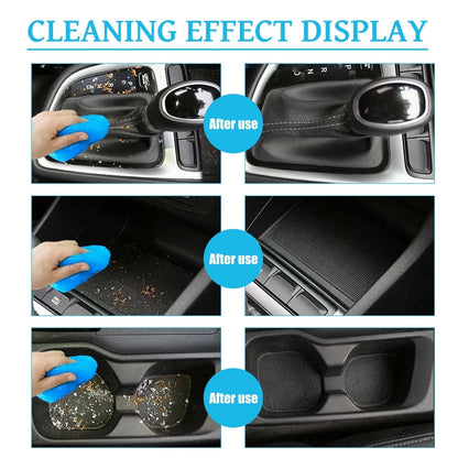 Car Cleaning Gels,Cleaning Gel for Car, Car Cleaning Kit Universal Detailing Automotive Dust Car Crevice Cleaner Auto Air Vent Interior Detail Removal Putty Cleaning Keyboard Cleaner for Car Vents