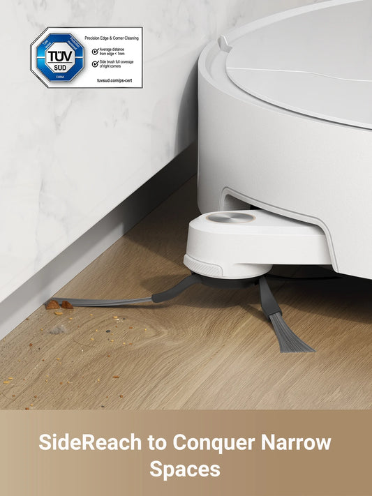 dreame L40 Ultra Robot Vacuum with Removable & Liftable Mop, Extendable & Liftable SideBrush, 11,000Pa Suction, 149a?? Mop & Washboard Self Cleaning, Auto-Empty, Auto Refill, Voice Control