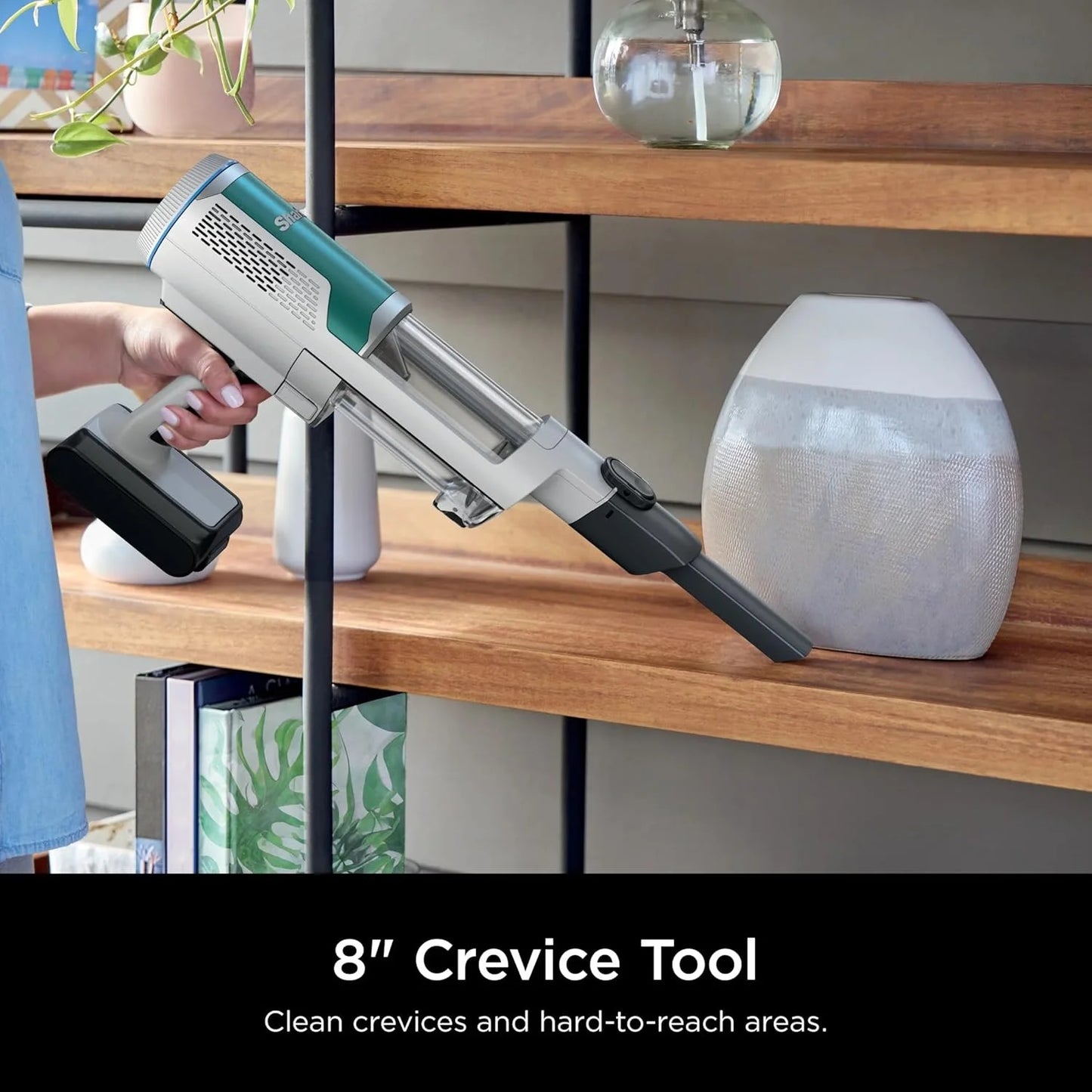 Restored Shark Clean & Empty Cordless Stick Vacuum Cleaner- Auto Empty Base, Self Cleaning Brushroll, HEPA Filter (Refurbished)