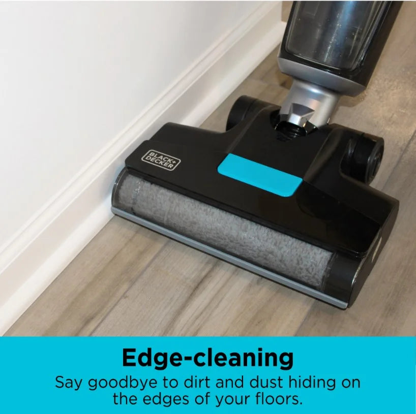 BLACK & DECKER Cordless Multi-Surface Vacuum & Wash Duo with HEPA Filter and Cleaning Accessories, BXUVXA02