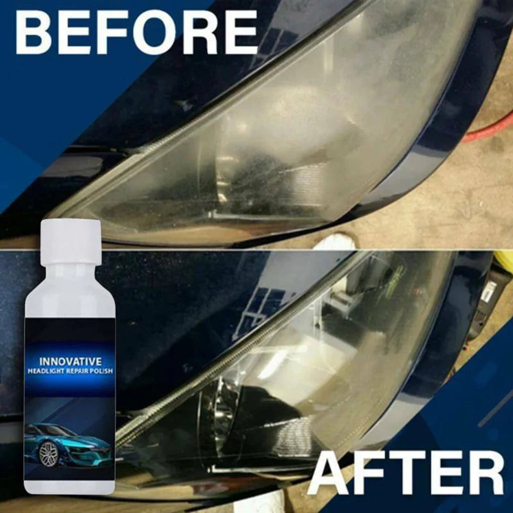 WANYNG Headlight Renewals Polish Car Repair Kit Headlight Repair Liquid Cleaning 20ml Shower Door