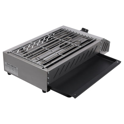 Compact Electric Griller with Adjustable Temperature, 122-572��F, Non-Stick Surface, Easy Cleaning, Perfect for Small Spaces & Countertops