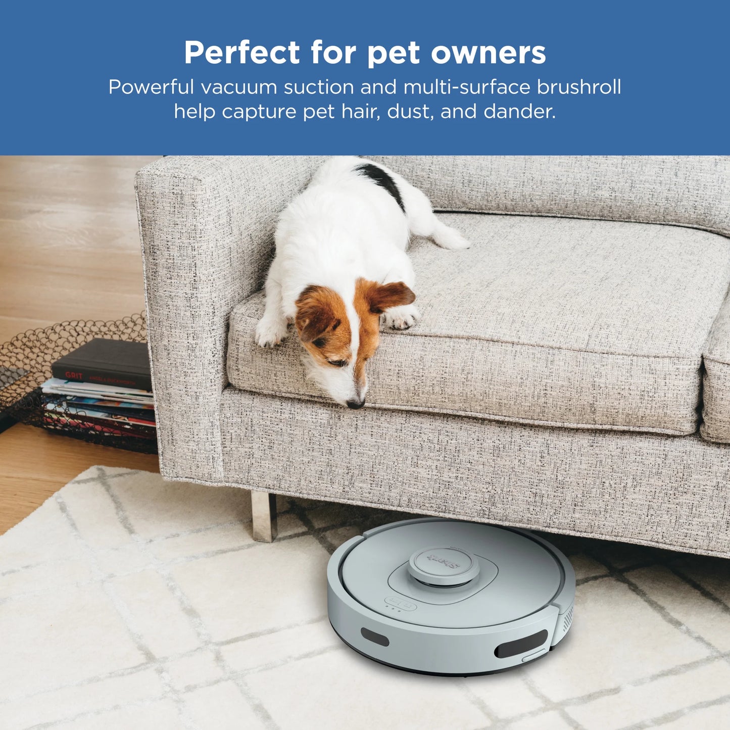 Shark IQ Robot Vacuum, Bagless 60 Day Capacity Base, Multi-Surface Cleaning, Home Mapping, New