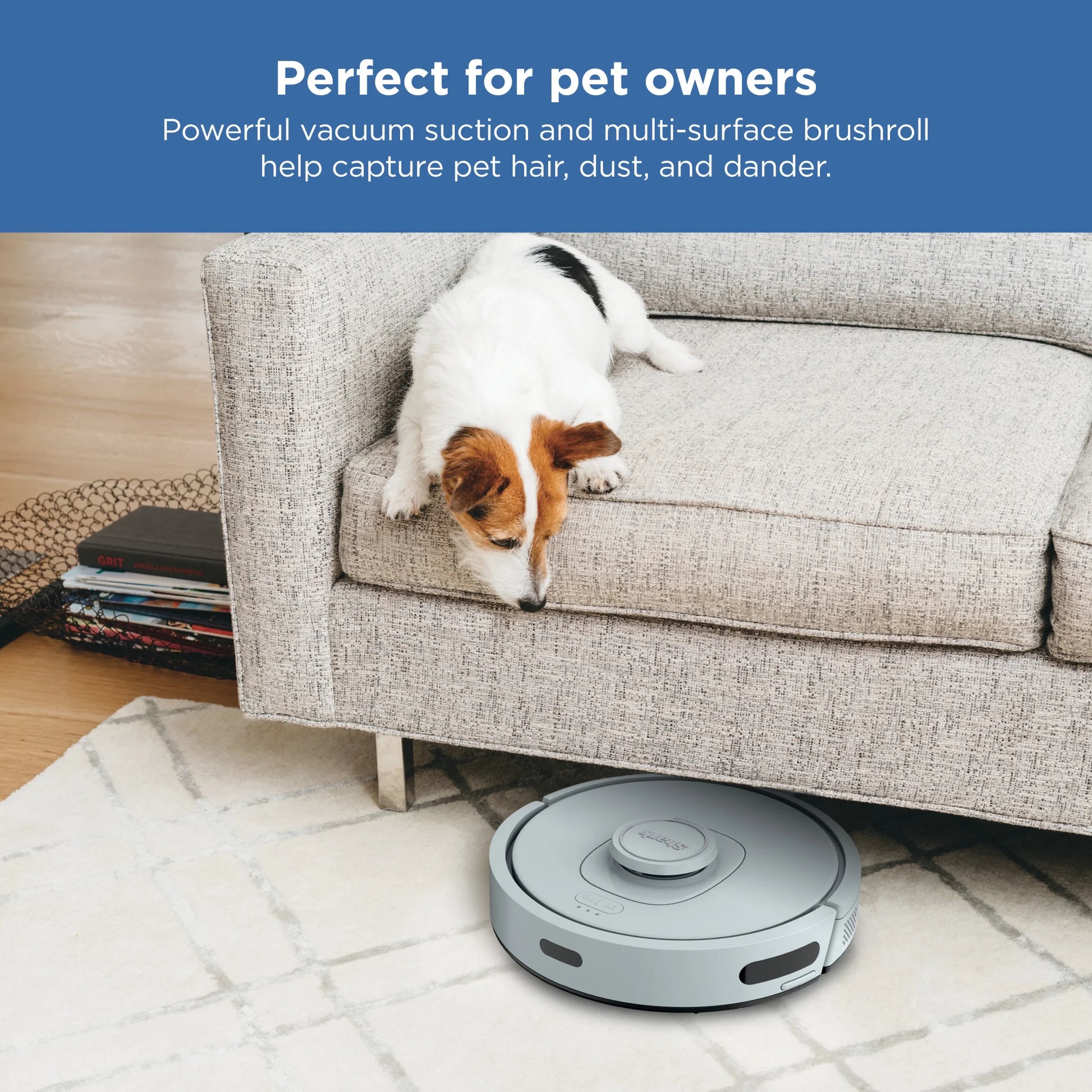 Shark IQ Robot Vacuum, Bagless 60 Day Capacity Base, Multi-Surface Cleaning, Home Mapping, New