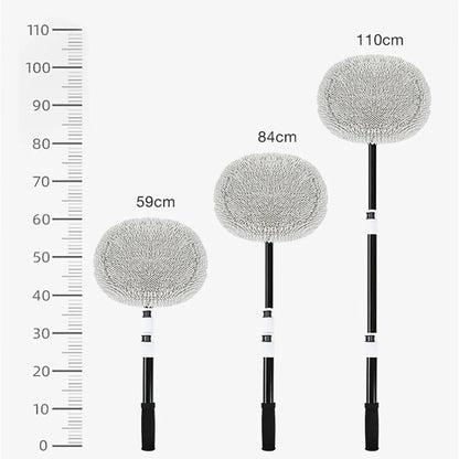 TITOUMI 47.5" 2 in 1 Car Wash Brush Cleaning Mop Kit with Long Handle, Supplies Car Mop for Scratch-Free Car RV Truck SUV